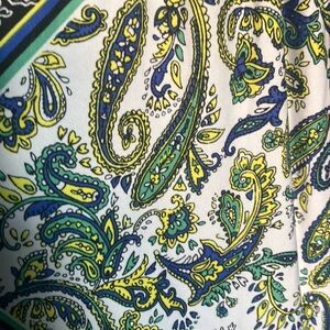 Maxi paisley green dress. Great condition, like new.